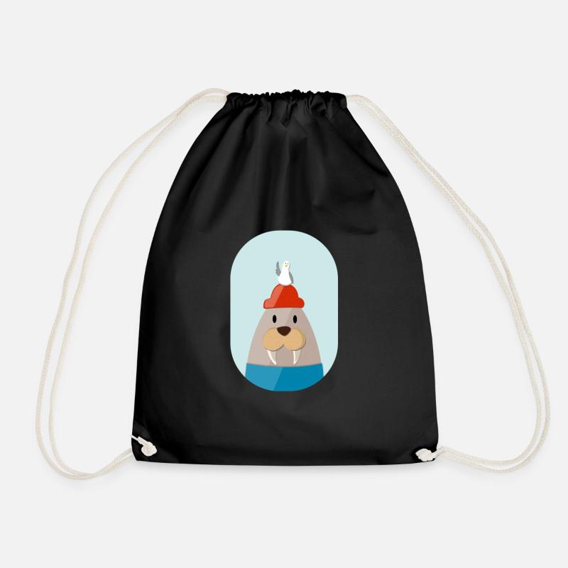 walross - Sac de sport léger - noir