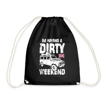 Au Having A Dirty Weekend - Sac de sport léger - noir - Devant