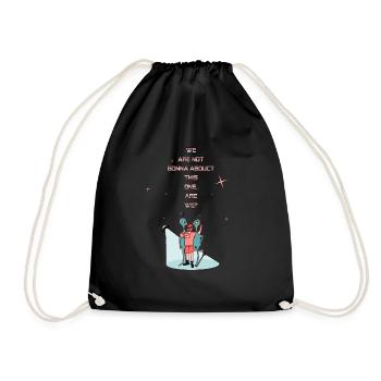 Alien Encounters - Drawstring Bag - black - Front