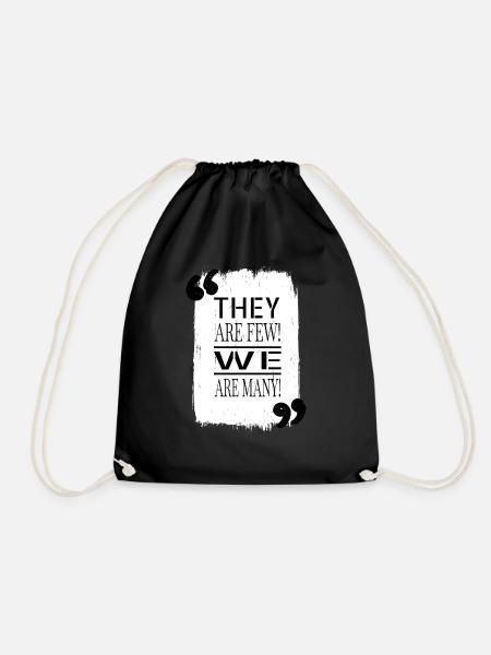 gift idea girl bader ginsburg sayings present idea - Turnbeutel - Schwarz