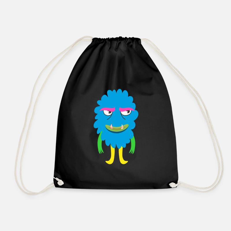 Monster - Turnbeutel - Schwarz