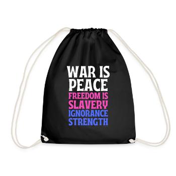 1984 est vrai 2022 - Sac de sport léger - noir - Devant