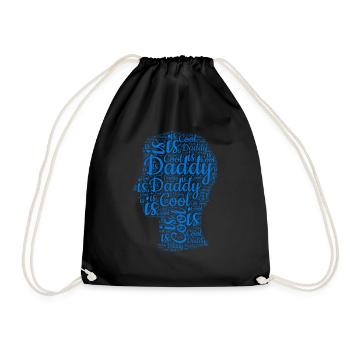 Papa est cool - Sac de sport léger - noir - Devant