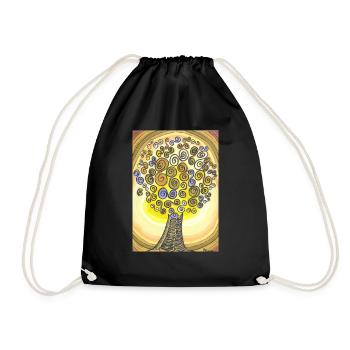 Arbre - Sac de sport léger - noir - Devant