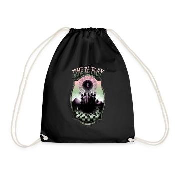Cérémonie rituelle de la fête de Satan d’Halloween Temps de jeu - Sac de sport léger - noir - Devant