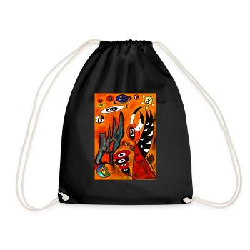 Sami revealing herself - Drawstring Bag - black - Front