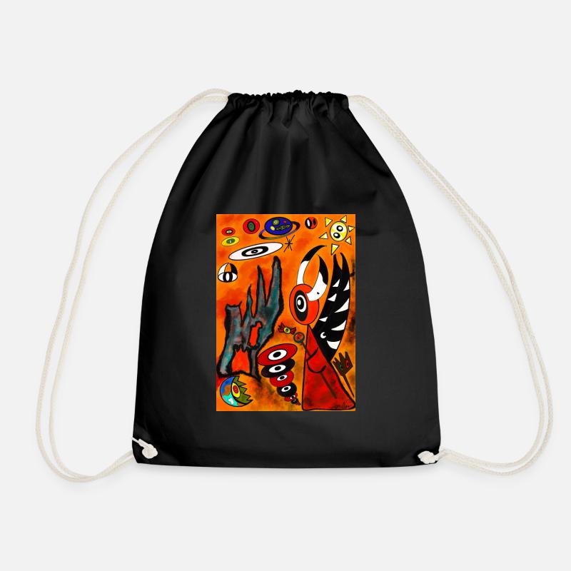 Sami revealing herself - Drawstring Bag - black