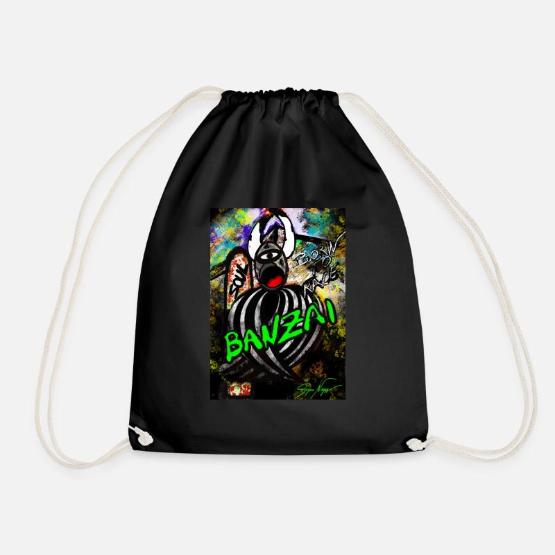 WINTER SPORTS - Drawstring Bag - black