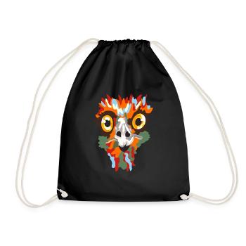 Emu Art Chemise Camouflage - Sac de sport léger - noir - Devant