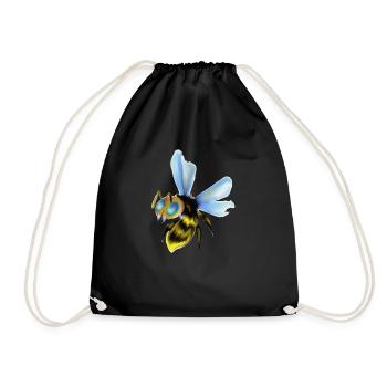 ABeille - Sac de sport léger - noir - Devant