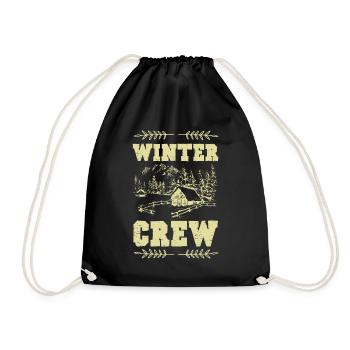 Équipage d’hiver - Sac de sport léger - noir - Devant