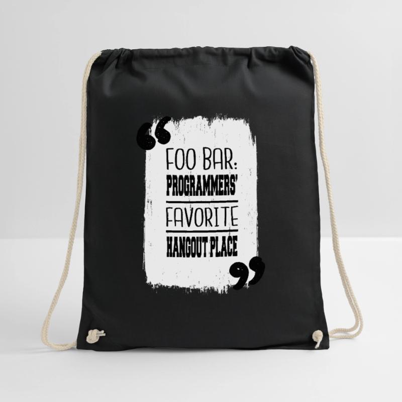 Backend Developer Computer Programming Drawstring Bag