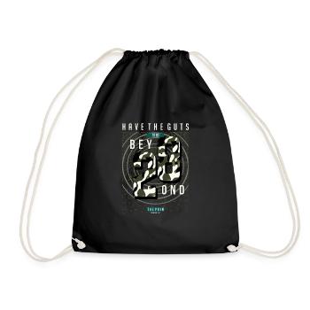 To go be 28 the pain - Drawstring Bag - black - Front