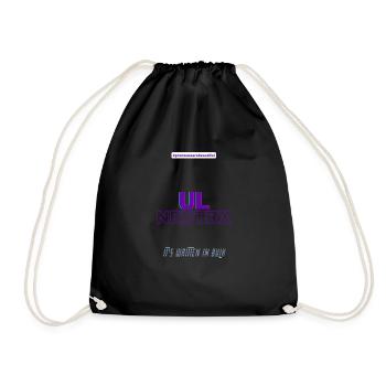 #pronounsarebeautiful ul/neutrx - Sac de sport léger - noir - Devant