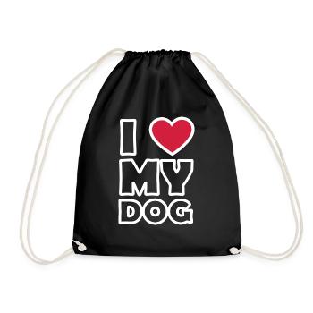 Hund Chien - Sac de sport léger - noir - Devant