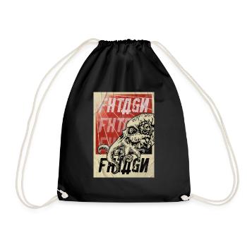 Cthulhu „FHTAGN!“ - Turnbeutel - Schwarz - Vorne