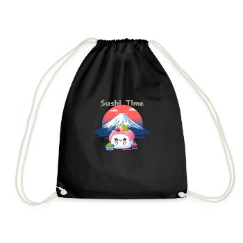 Sushi Sushi - Drawstring Bag - black - Front