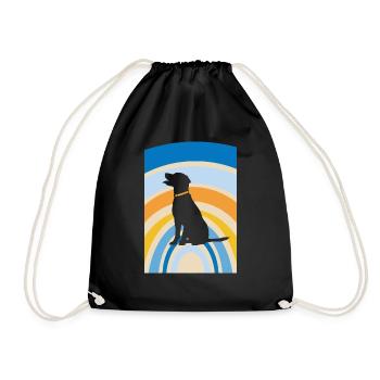 Dresseur de chiens Agility Dog School - Sac de sport léger - noir - Devant