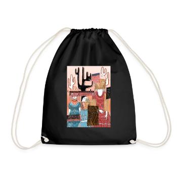 Ouest #4 - Sac de sport léger - noir - Devant