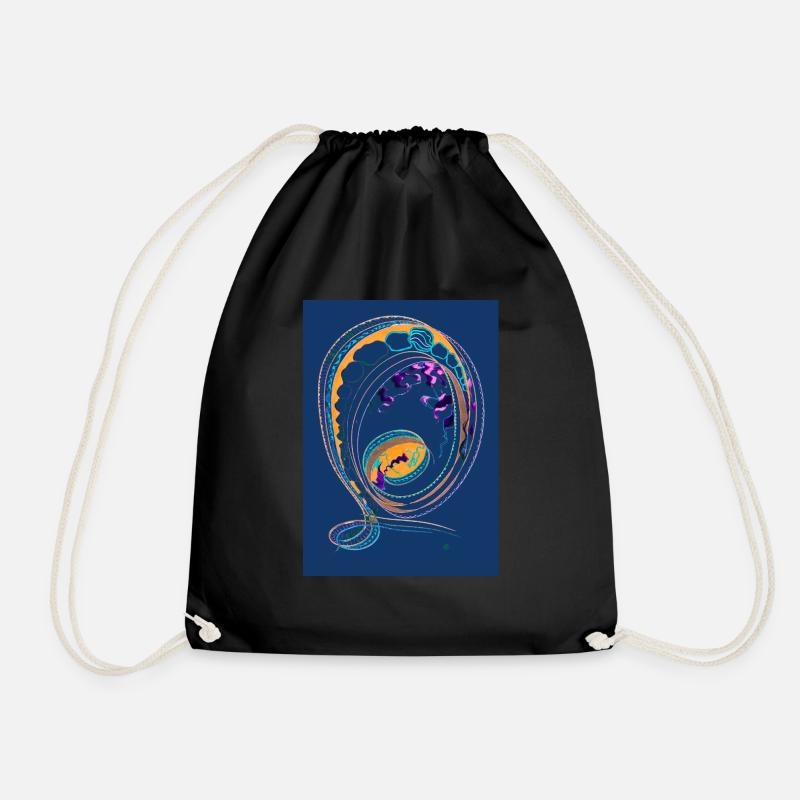 Spirale maritime - Sac de sport léger - noir