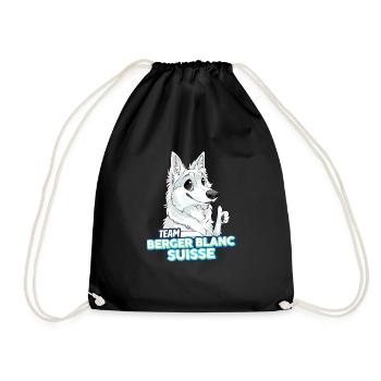 TEAM Berger Blanc Suisse - Sac de sport léger - noir - Devant