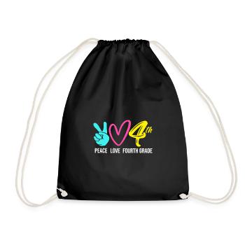 4e année - Sac de sport léger - noir - Devant