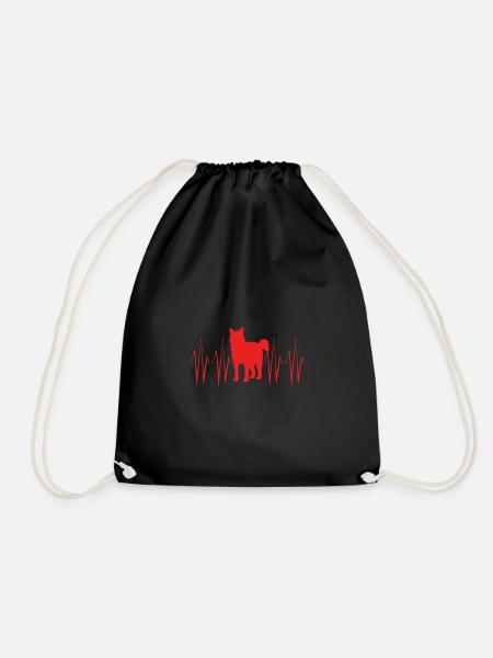 Sibirischer Husky - Turnbeutel - Schwarz