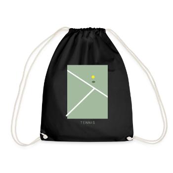 Tennis Art - Sac de sport léger - noir - Devant