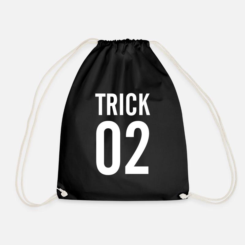 TRICK - Turnbeutel - Schwarz