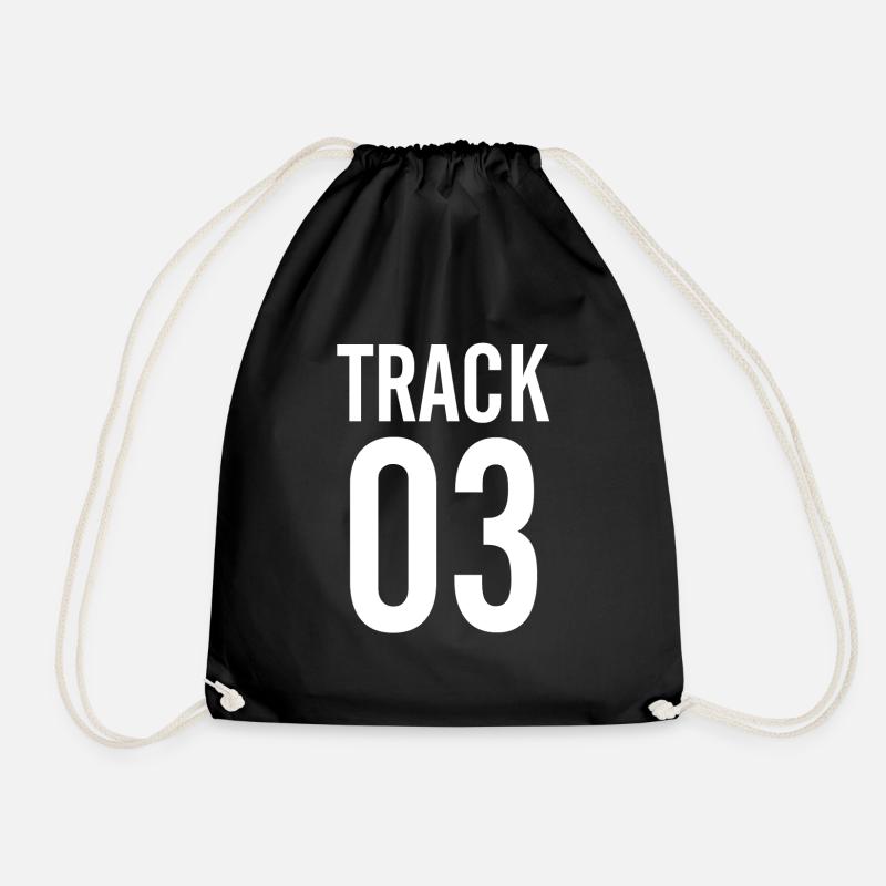 TRACK - Turnbeutel - Schwarz