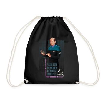 Star Trek Voyager Urgence Médicale - Sac de sport léger - noir - Devant