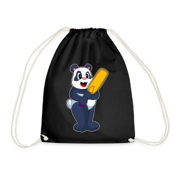 Panda Cricket Cricket Bat - Sac de sport léger - noir - Devant