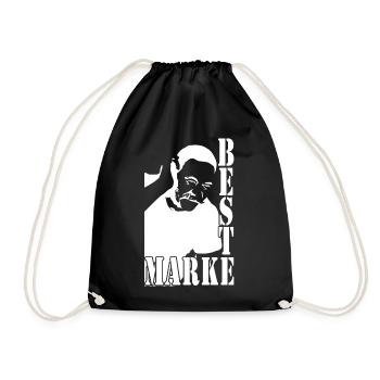Meilleur homme de marque - Sac de sport léger - noir - Devant