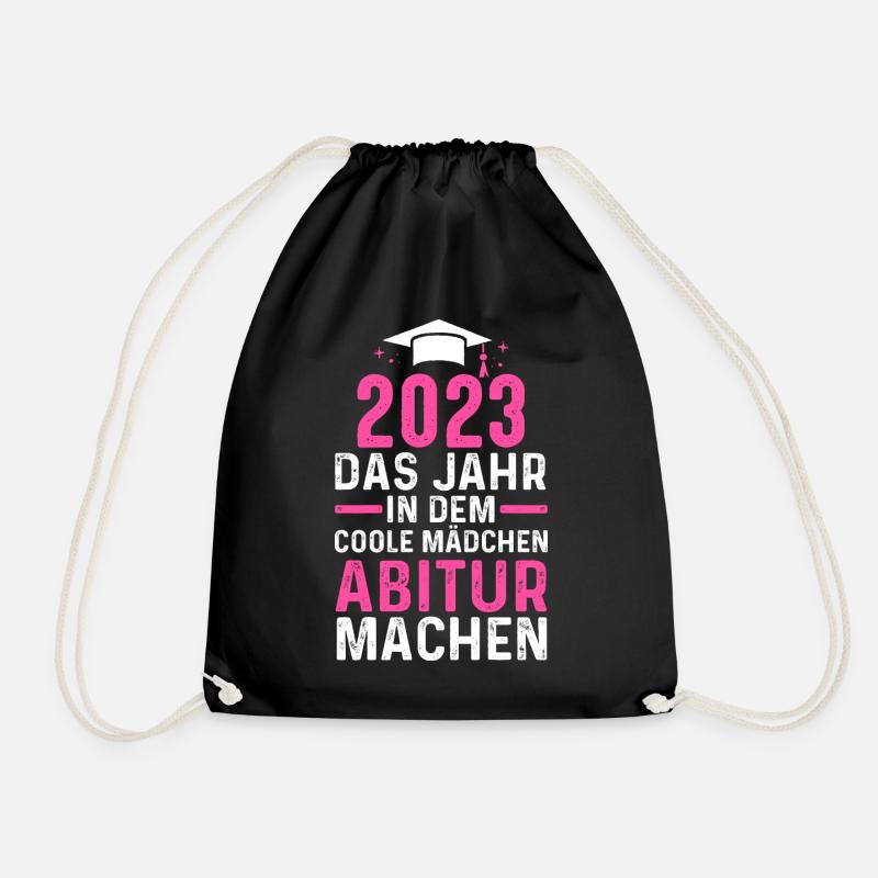 Abiturienten Abschluss 2023 Abitur - Turnbeutel - Schwarz