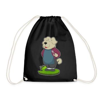 Coiffeur pour chien Ciseaux - Sac de sport léger - noir - Devant