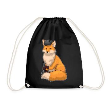 Fox Painter Peinture Pinceau - Sac de sport léger - noir - Devant