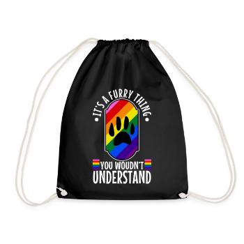 C’est une chose poilue que vous ne comprendriez pas - Sac de sport léger - noir - Devant