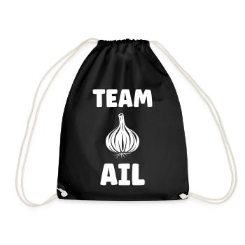 Team Garlic - Sac de sport léger - noir - Devant