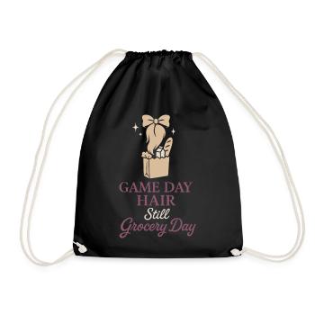 Cheer Mom Club Geschenk - Turnbeutel - Schwarz - Vorne
