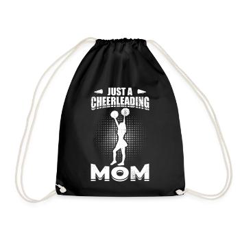 Juste une maman pom-pom girl - Sac de sport léger - noir - Devant