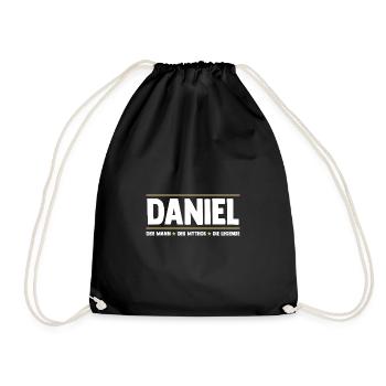 Daniel - Sac de sport léger - noir - Devant
