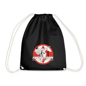 Karate Martial Arts Martial Arts - Drawstring Bag - black - Front