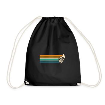 Cor français - Sac de sport léger - noir - Devant
