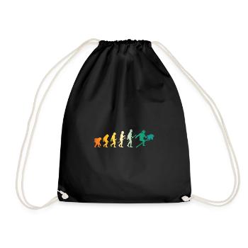 Hobbyhorse Evolution Hobby Horsing - Drawstring Bag - black - Front