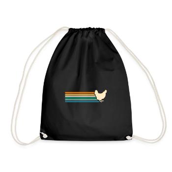 Poules Poule - Sac de sport léger - noir - Devant