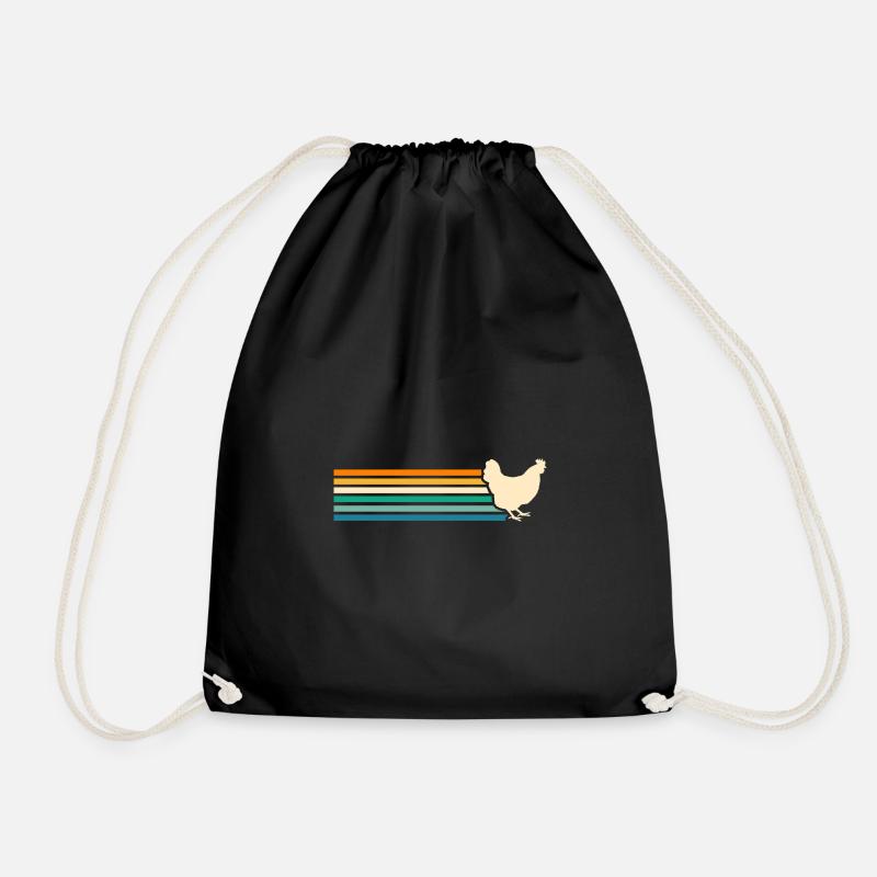 Poules Poule - Sac de sport léger - noir