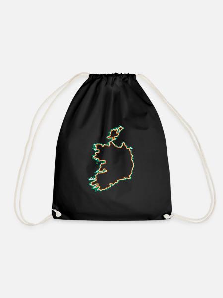 Irland - Turnbeutel - Schwarz