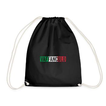 Italie Vaffanculo italien - Sac de sport léger - noir - Devant