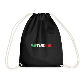 Italie Vaffanculo italien - Sac de sport léger - noir - Devant