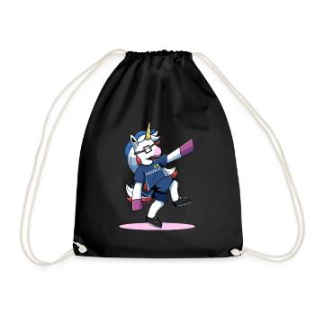 Licorne supporter équipe de france coupe du monde - Sac de sport léger - noir - Devant